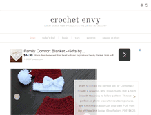 Tablet Screenshot of crochetenvy.com
